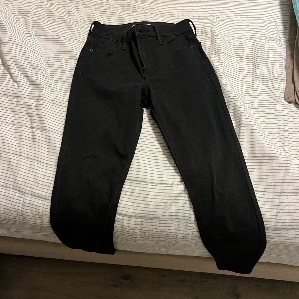 Black Rockstar Super Skinny High Rise Jeans